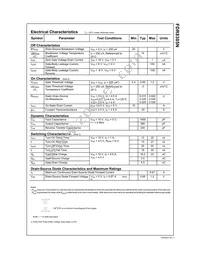 FDR8305N Datasheet Page 2