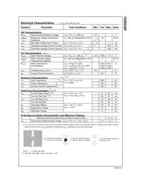 FDR838P Datasheet Page 2