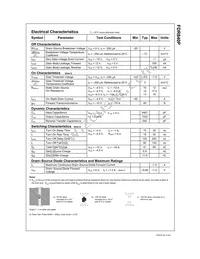 FDR840P Datasheet Page 2