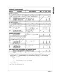 FDR8508P Datasheet Page 2