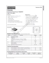FDS2582 Datasheet Page 2