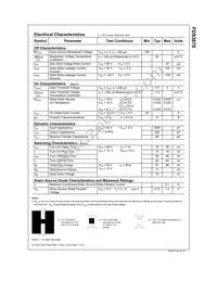 FDS3670 Datasheet Page 2