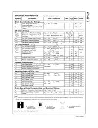 FDS3812 Datasheet Page 2