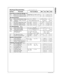 FDS3912 Datasheet Page 2