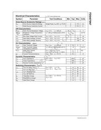 FDS4070N7 Datasheet Page 2