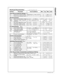 FDS4072N7 Datasheet Page 2