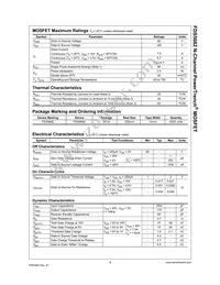 FDS5682 Datasheet Page 2