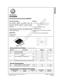 FDS5690-NBBM009A Datasheet Cover