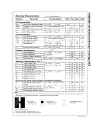 FDS6689S Datasheet Page 2