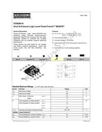 FDS6961A_F011 Datasheet Cover