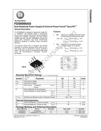 FDS6986AS Datasheet Cover