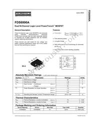 FDS6990A Datasheet Page 2
