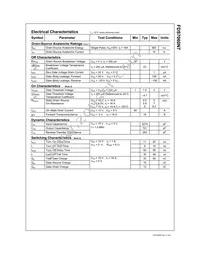 FDS7060N7 Datasheet Page 2