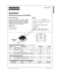 FDS7064N7 Datasheet Cover