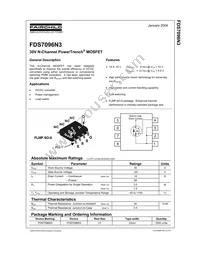 FDS7096N3 Datasheet Cover