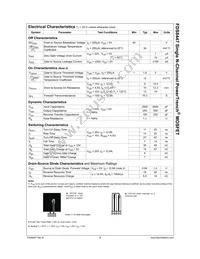 FDS8447 Datasheet Page 3