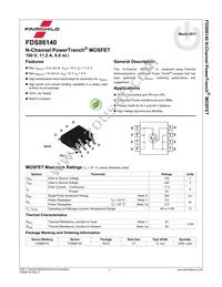 FDS86140 Datasheet Page 2