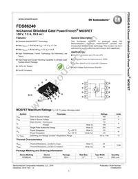 FDS86240 Datasheet Page 2