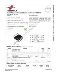 FDS89161LZ Datasheet Page 2