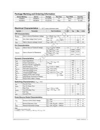 FDU8876 Datasheet Page 2