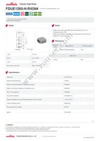 FDUE1260-H-R45N=P3 Datasheet Cover