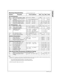 FDW254P Datasheet Page 2