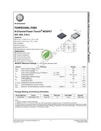 FDWS5360L-F085 Datasheet Cover