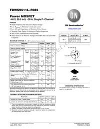 FDWS9511L-F085 Datasheet Cover