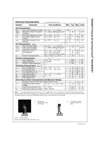 FDZ208P Datasheet Page 2