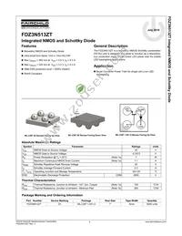 FDZ3N513ZT Datasheet Page 2