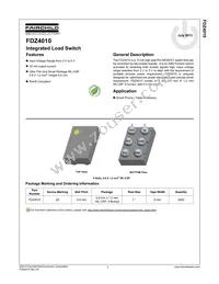 FDZ4010 Datasheet Cover