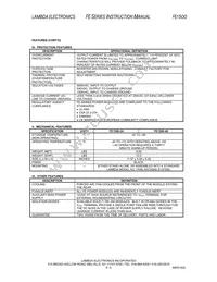 FE-1500-48-NA Datasheet Page 5