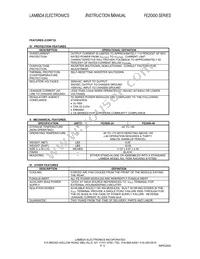 FE-2000-48-RA Datasheet Page 5