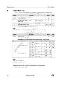 FERD15S50SB-TR Datasheet Page 2