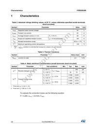 FERD20U60DJF-TR Datasheet Page 2