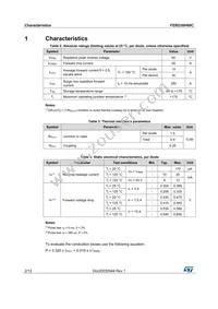 FERD30H60CG-TR Datasheet Page 2