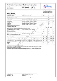 FF100R12RT4HOSA1 Datasheet Page 4