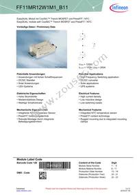 FF11MR12W1M1B11BOMA1 Datasheet Cover