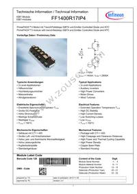 FF1400R17IP4BOSA1 Datasheet Cover