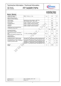 FF1400R17IP4BOSA1 Datasheet Page 4