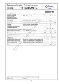 FF150R12MS4GBOSA1 Datasheet Page 3