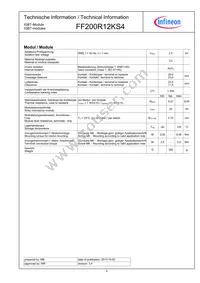 FF200R12KS4HOSA1 Datasheet Page 4