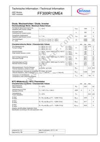 FF300R12ME4BOSA1 Datasheet Page 3