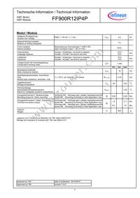 FF900R12IP4PBOSA1 Datasheet Page 4