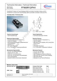 FF900R12IP4VBOSA1 Datasheet Cover