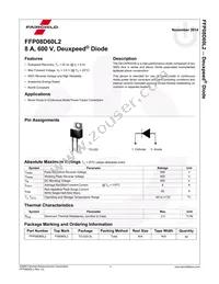 FFP08D60L2 Datasheet Page 2