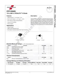 FFP15S60STU Datasheet Page 2