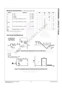 FFPF08S60SNTU Datasheet Page 3