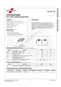 FFPF20UP30DNTU Datasheet Page 2