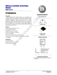 FFSB0865A Datasheet Cover